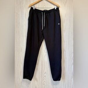 Scotch & Soda Amsterdam black fleece jogger sweatpants men size L